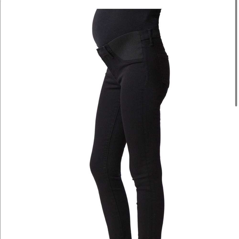 Black J brand maternity jeans